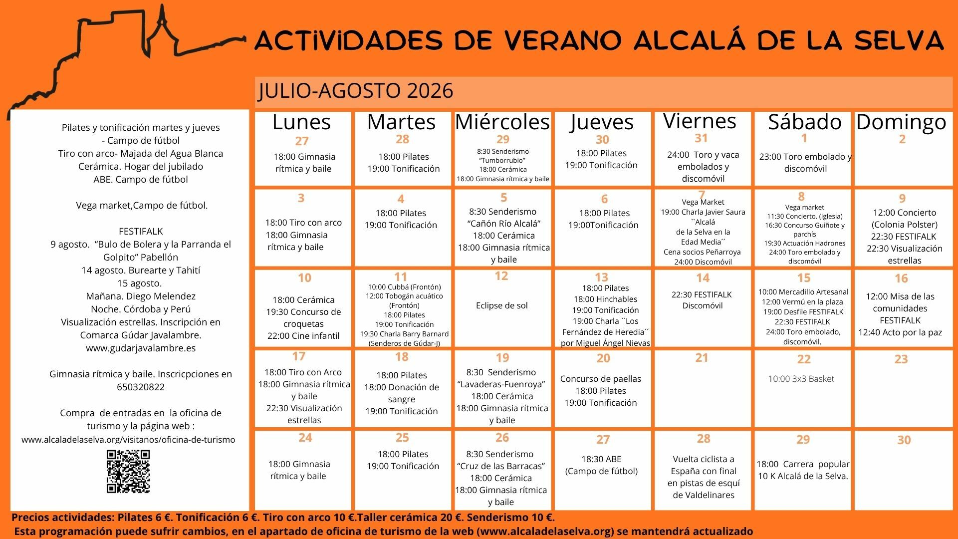 Copia de Cartel Actividades verano 13