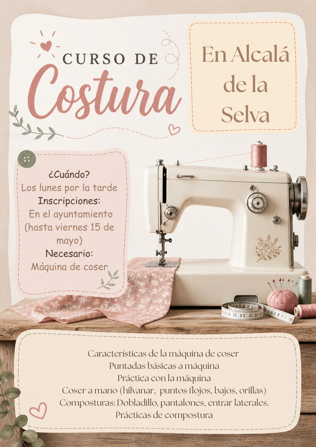 Curso costura